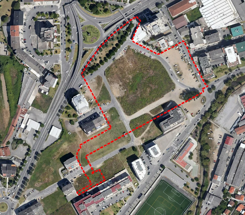 Projeto viário do acesso ao Continente na Quinta das Portas, Braga