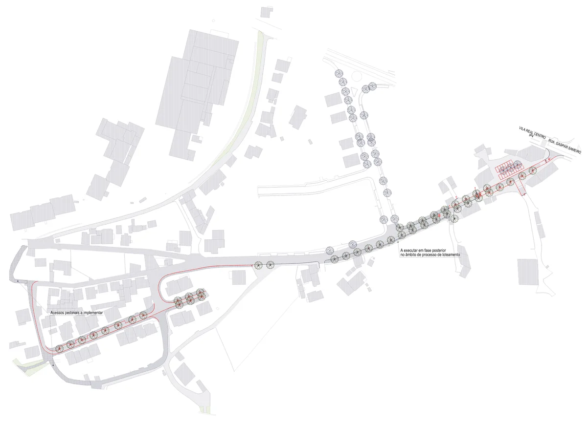 Projeto de qualificação do espaço público do Bairro da Pimenta, Vila Real
